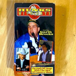 Hunks With Hats (VHS, 1993) Garth Brooks Alan Jackson Clint Black Country Music